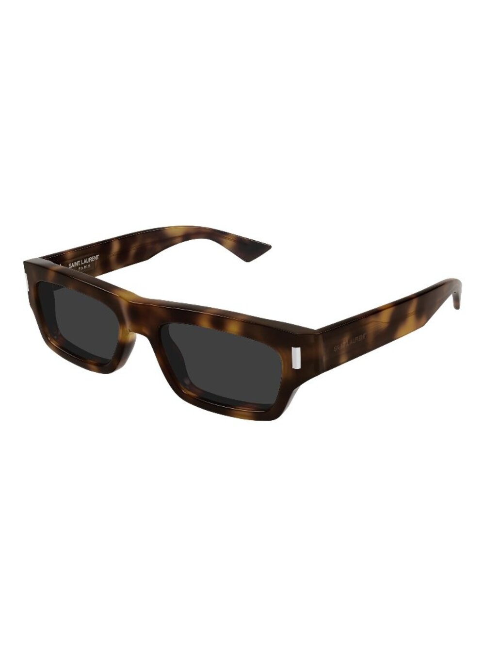 New Saint Laurent Men's Sunglasses Havana Grey Lens Acetate Frame SL 837 002 54